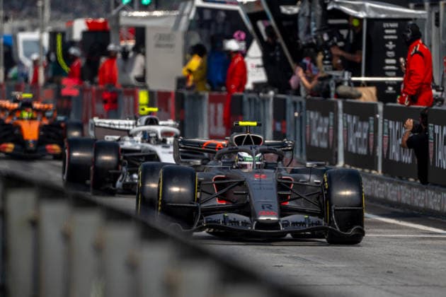 SEPANG, MALAYSIA: Gabriel Bortoleto, racing for the Audi Revolut F1 Team team during the 2026 Formula 1 Bahrain Grand Prix at the Sepang International Circuit in Sepang, Malaysia