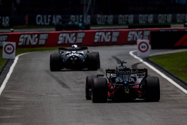 SEPANG, MALAYSIA: Nico Hulkenberg, racing for the Audi Revolut F1 Team team during the 2026 Formula 1 Bahrain Grand Prix at the Sepang International Circuit in Sepang, Malaysia