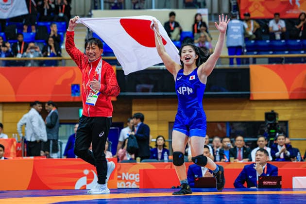 Asian Games, 53 kg Women s Weight Class: Moe Kiyooka (JPN) Copyright: xAmirrezaxAliasgarix