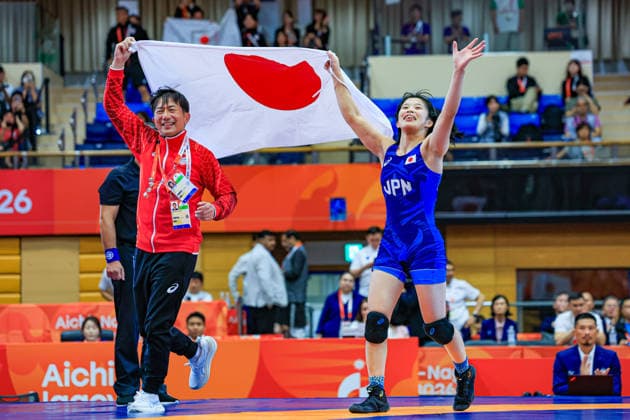 Asian Games, 53 kg Women s Weight Class: Moe Kiyooka (JPN) Copyright: xAmirrezaxAliasgarix