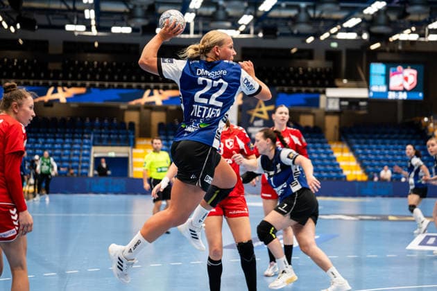 HSG Blomberg Lippe GER vs. HC Podravka CRO, Handball, EHF Champions League Women, Group Stage, October 3, 2026, 2026–2027 Season, Lemgo’s Judith Tietjen of HSG Blomberg Lippe, 22 goals scored at the Lemgo Phoenix Contact Arena, Germany