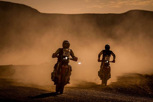 W2RC - RALLYE DU MAROC 2026 64 AMARAL Salvador (por), Wingmotor Honda, Honda 450 Rally Factory Replica, FIM W2RC, Rally 2, action, 67 AMARAL Goncalo (por), Wingmotor Honda, Honda 450 Rally Factory Replica, FIM W2RC, Rally 2, action during the Stage 5 of the Rallye du Maroc 2026, 4th round of the 2026 WR2C Championship from October 3, 2026 around Zagora, Morocco - AgadirMorocco Copyright: xPauloxMariax