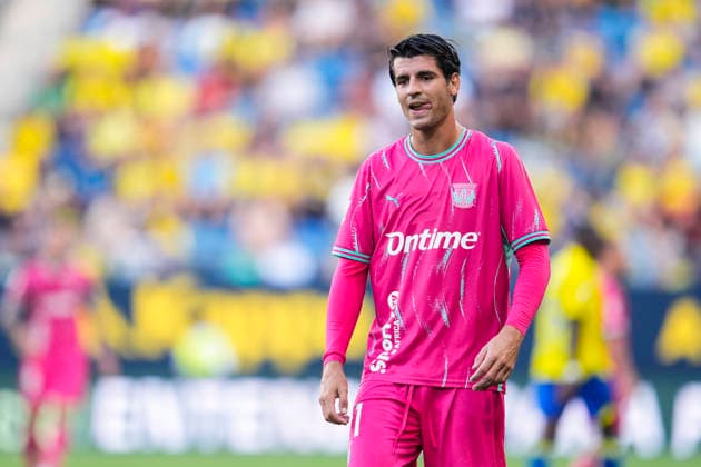 October 3, 2026, Cadiz, Cadiz, Spain: Alvaro Morata of CD Leganes looks on during the Spanish league, LaLiga Hypermotion, football match played between Cadiz CF and CD Leganes at JP Financial stadium on October 3, 2026, in Cadiz, Spain. Cadiz Spain - ZUMAa181 20261003_zaa_a181_045 Copyright: xJoaquinxCorcherox