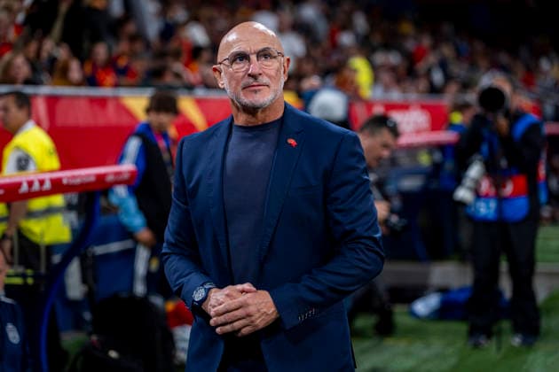 Spain v Czechia - UEFA Nations League 2026 27 Group A3 MD3 OVIEDO, SPAIN - OCTOBER 3: Luis de la Fuente, head coach of Spain, gets into the field prior to the UEFA Nations League 2026 27 group phase match between Spain and Czechia at Estadio Carlos Tartiere on October 3, 2026 in Oviedo, Spain. Oviedo Estadio Carlos Tartiere Oviedo Spain Copyright: xAlbertoxGardinx AGardin_20261003_Foot_Spa_Cze_0342