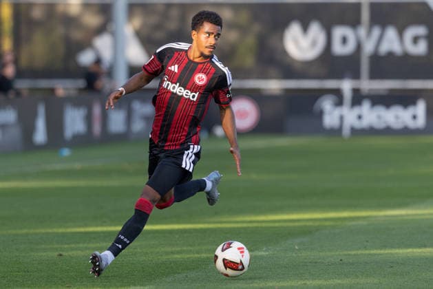 Eintracht Frankfurt vs. Eintracht Braunschweig, Friendly Match; Ansgar Knauff, Eintracht Frankfurt; 7th Friendly Match between Eintracht Frankfurt and Eintracht Braunschweig on October 2, 2026, at Deutsche Bank Park in Frankfurt am Main; Frankfurt am Main, Hesse, Germany; Deutsche Bank Park