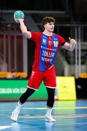 Bietigheim HBL 26 27 SG BBM Bietigheim Fuechse Berlin Jonas Josef Bietigheim Bietigheim Bissingen Egetrans Arena Baden-Württemberg Germany