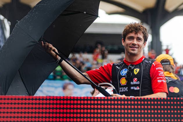 2026 Formula 1 Gulf Air Bahrain Grand Prix - Sepang Charles Leclerc (MON) of Scuderia Ferrari HP is seen during the driver s parade at the 2026 Formula 1 Gulf Air Bahrain Grand Prix in Malaysia at Sepang International Circuit on October 3, 2026. Photo by Tan Jun Da ABACAPRESS.COM Kuala Lumpur Malaysia Copyright: xJunxDaxTan ABACAx