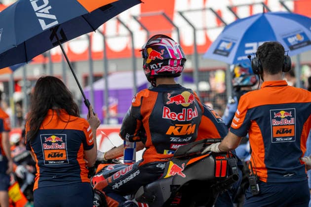 MOTO - MOTO GP - GRAND PRIX OF JAPAN 2026 BASTIANINI Enea (ita), Red Bull KTM Tech3, KTM RC16, portrait, starting grid, grille de dà part during the 2026 MotoGP Motul Grand Prix of Japan on the Twin Ring Motegi Circuit from October 2 to 4th, At Motegi, Japan - MotegiJapan Copyright: xGIGIxSOLDANOx