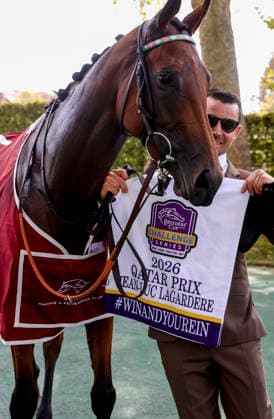 October 4, 2026, Paris, USA: Amusingly (GB) (10) ridden by Colin Keane wins the Qatar Prix Jean-luc Lagardere (Group 1) during Qatar Prix de lâ€⠢arc de Triomphe day at Longchamp Racecourse in Paris, France on October 4, 2026. Eclipse Sportswire CSM HORSE RACING 2026: Qatar Prix De Lâ€⠢Arc De Triomphe Day Longchamp OCT 04 - ZUMAcs17 20261004_faf_cs17_051 Copyright: xSandraxScherningx