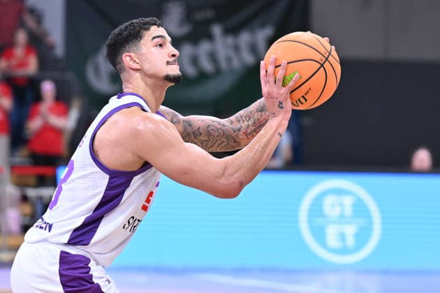 BG Göttingen vs. SBB Börde Baskets Wolmirstedt, October 10, 2026, Göttingen Basketball, 2nd Bundesliga, ProA, BG Göttingen vs. SBB Börde Baskets Wolmirstedt, Matchday 3, Sparkassen Arena, Tai Bibbs, BG Göttingen, Göttingen, Lower Saxony, Germany