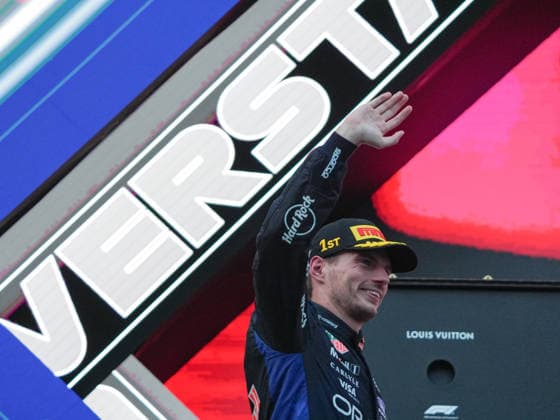 October 4, 2026, Sepang, Selangor, Malaysia: Oracle Red Bull Racing driver Max Verstappen (3) celebrates on the podium after winning the Formula 1 Gulf Air Bahrain Grand Prix in Malaysia at the PETRONAS Sepang International Circuit, in Sepang, Selangor, Malaysia. Sepang Malaysia - ZUMAk197 20261004_zsp_k197_005 Copyright: xRanjithxKumarx