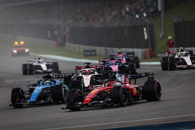 23 ALBON Alexander (THA), Williams F1 Team FW48, action 16 LECLERC Charles (MCO), Scuderia Ferrari SF 26, action F1 GP 16 Bahrain 2026 in Malaysia F1 GP 16 Bahrain 2026 in Malaysia HAMILTON Lewis gbr, Scuderia Ferrari SF 26, portrait F1 GP 16 Bahrain 2026 in Malaysia 16 LECLERC Charles mco, Scuderia Ferrari SF 26, action during the 2026 Formula 1 Bahrain Grand Prix in Malaysia, the 16th round of the 2026 Formula One World Championship from October 2 to 4, 2026, at the Sepang International Circuit in Sepang, Malaysia. Photo by Antonin Vincent, DPPI Malaysia