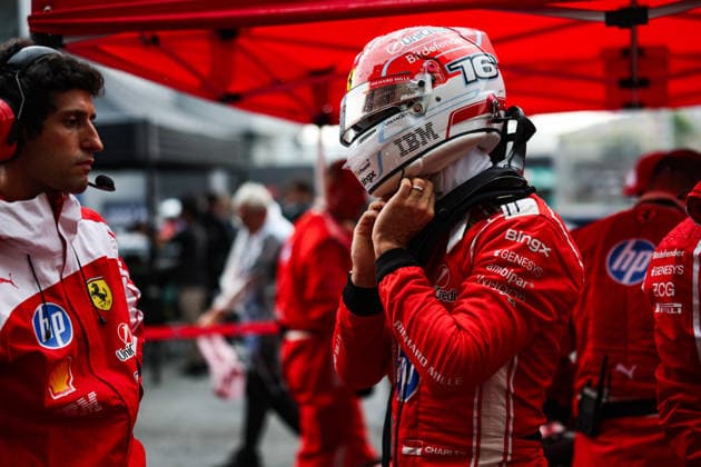 F1 - BAHRAIN GRAND PRIX IN MALAYSIA 2026 starting grid LECLERC Charles (mco), Scuderia Ferrari SF-26, portrait during the 2026 Formula 1 Bahrain Grand Prix in Malaysia, 16th round of the 2026 Formula One World Championship, WM, Weltmeisterschaft from October 2 to 4, 2026 on the Sepang International Circuit, in Sepang, Malaysia - SepangMalaysia Copyright: xANTONINxVINCENTx