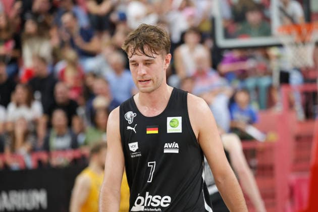 Christian Feneberg, Nuremberg Falcons, No. 7, GER, Tigers Tübingen vs. Nuremberg Falcons, Basketball, ProA, Matchday 3, 2026–2027 Season, October 4, 2026, GER, Tigers Tübingen vs. Nuremberg Falcons, Basketball, ProA, Matchday 3, 2026–2027 Season, October 4, 2026, Tigers Tübingen Copyright: xEibner-Pressefoto KirstenxJaegerx