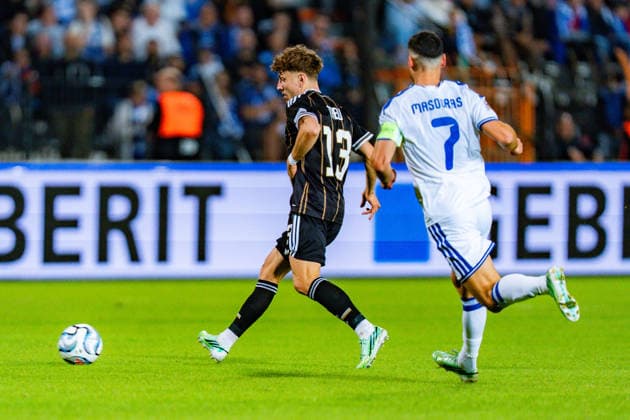Nations League, Group A, Matchday 4, Greece vs. Germany at Toumba Stadium in Thessaloniki Philipp Treu Germany Copyright: xBahhoxKarax