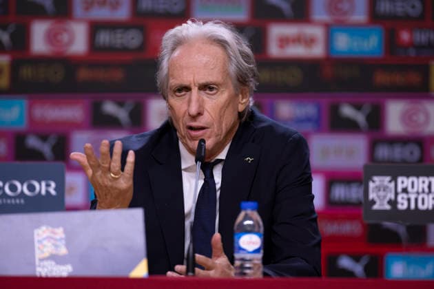 October 4, 2026, Porto, Porto, Portugal: PORTO, 04 OCTOBER - Jorge Jesus head coach of Portugal national team, Nationalteam is seen on the press conference, PK, Pressekonferenz after the game during the Portugal x Norway match for the UEFA Nations League 2026 at Estadio do Dragao on October 04, 2026 Porto Portugal - ZUMAl192 20261004_zsp_l192_052 Copyright: xMiguelxLemosx