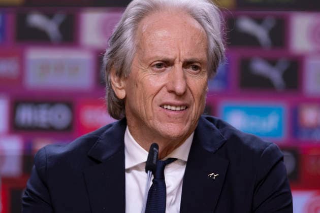 October 4, 2026, Porto, Porto, Portugal: PORTO, 04 OCTOBER - Jorge Jesus head coach of Portugal national team, Nationalteam is seen on the press conference, PK, Pressekonferenz after the game during the Portugal x Norway match for the UEFA Nations League 2026 at Estadio do Dragao on October 04, 2026 Porto Portugal - ZUMAl192 20261004_zsp_l192_067 Copyright: xMiguelxLemosx
