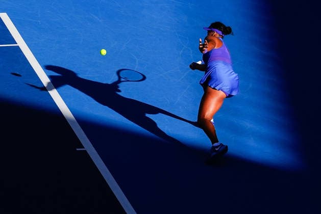 October 6, 2026, Beijing, China: Naomi Osaka of Japan plays against Karolina Muchova of Czech Republic (not n view) during the Women s Singles Round 16 match on day seven of China Open at the National Tennis Center. Karolina Muchova defeated Naomi Osaka 7-5, 1-6, 7-6 2026 China Open In Beijing - 06 Oct 2026 - ZUMAs197 20261006_aaa_s197_268 Copyright: xPolyxFeix