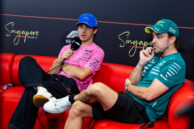 F1 - SINGAPORE GRAND PRIX 2026 COLAPINTO Franco (arg), Alpine F1 Team A526, portrait, pre-event press conference, PK, Pressekonferenz during the 2026 Formula 1 Singapore Grand Prix, 17th round of the 2026 Formula One World Championship, WM, Weltmeisterschaft from October 9 to 11, 2026 on the Marina Bay Street Circuit, in Singapore, Singapore - SingaporeSingapore Copyright: xJulienxDelfossex