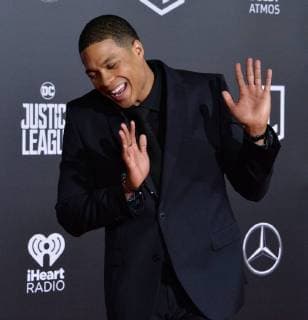 Cast member Ray Fisher attends the premiere of the sci-fi motion picture fantasy Justice League at the Dolby Theatre in the Hollywood section of Los Angeles on November 13, 2017. Storyline: Fueled by his restored faith in humanity and inspired by Superman s selfless act, Bruce Wayne enlists the help of his newfound ally, Diana Prince, to face an even greater enemy. LAP2017111357 JIMxRUYMEN