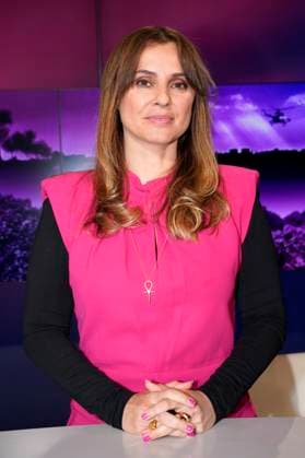 Jagoda Marinic in the ARD talk show maischberger in the studio Berlin Adlershof Berlin, 28 03 2023 Foto:xT.xBartillax xFuturexImage