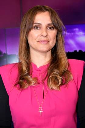 Jagoda Marinic in the ARD talk show maischberger in the studio Berlin Adlershof Berlin, 28 03 2023 Foto:xT.xBartillax xFuturexImage
