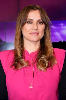 Jagoda Marinic in the ARD talk show maischberger in the studio Berlin Adlershof Berlin, 28 03 2023 Foto:xT.xBartillax xFuturexImage