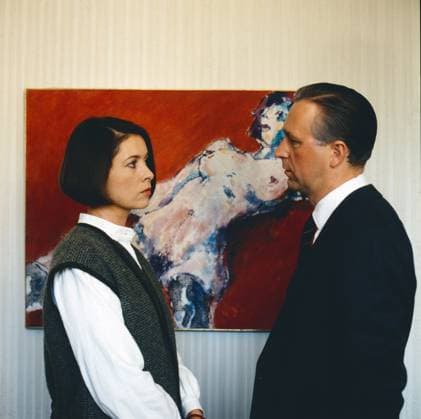ERFOLG Erfolg, Fernsehfilm in 3 Teilen, nach dem Roman von Lion Feuchtwanger, Regie: Franz Seitz, Deutschland, 1991, 2. Teil, Szene: Franziska Walser, Gerd Anthoff. Erfolg, TV film in 3 parts, after a novel by Lion Feuchtwanger, directed by Franz Seitz, Germany, 1991, Part 2, scene: Franziska Walser, Gerd Anthoff, Deutschland Copyright: kpa kpa_55044927 EDITORIAL USE ONLY