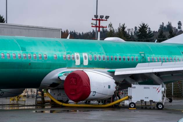 March 12, 2024, Renton, Washington, USA: Boeing airplanes in various stages of maintenance stand at the edge of the runway of Renton Municipal Airport near the Boeing Renton Factory, Tuesday. The Boeing Renton Factory is where the company s Boeing 737 MAX 9 passenger airliners are manufactured. Monday, the Department of Justice (DOJ) announced it has launched a criminal investigation into Boeing, little over two months after a door plug blew off an Alaskan Airlines 737 mid-flight. Meanwhile, the National Transportation Safety Board (NTSB) is conducting its own probe into the company. The chair of the board said getting Boeing to hand over the information needed has been frustrating. Questions about passenger safety and Boeing planes were di - ZUMAb344 20240312_znp_b344_018 Copyright: xM.xScottxBrauerx