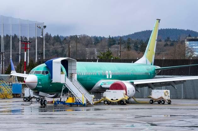 March 12, 2024, Renton, Washington, USA: Boeing airplanes in various stages of maintenance stand at the edge of the runway of Renton Municipal Airport near the Boeing Renton Factory, Tuesday. The Boeing Renton Factory is where the company s Boeing 737 MAX 9 passenger airliners are manufactured. Monday, the Department of Justice (DOJ) announced it has launched a criminal investigation into Boeing, little over two months after a door plug blew off an Alaskan Airlines 737 mid-flight. Meanwhile, the National Transportation Safety Board (NTSB) is conducting its own probe into the company. The chair of the board said getting Boeing to hand over the information needed has been frustrating. Questions about passenger safety and Boeing planes were di - ZUMAb344 20240312_znp_b344_014 Copyright: xM.xScottxBrauerx