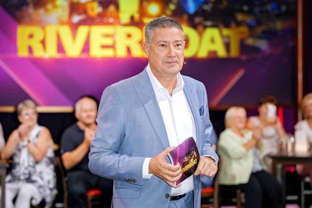 MDR Riverboat presenter Joachim Llambi on the occasion of the recording of the MDR talk show Riverboat on 23 08 2024 at Mediacity Leipzig 20240823SFL0001