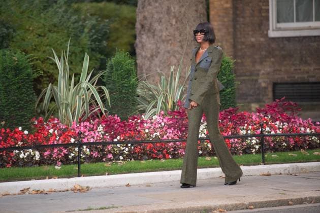 Bilder des Jahres 2024, Entertainment 09 September Entertainment Bilder des Tages LFW 40th Anniversary Reception - Monday 16 September 2024 - Downing Street, London Naomi Campbell arrives at Downing Street, London, England, UK on Monday 16 September, 2024 for a reception hosted by British Prime Minister Sir Keir Starmer for the British Fashion Council and guests to celebrate the 40th Anniversary of London Fashion week., Credit:Justin Ng Avalon UK, England, London, Downing Street Copyright: xJustinxNgx xAvalonx 0908519405