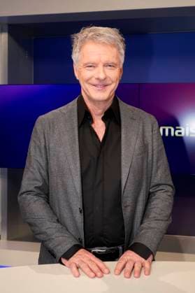 Jörg Pilawa on the ARD talk show maischberger in Studio Berlin Adlershof Berlin, 26 02 2025 Foto:xT.xBartillax xFuturexImagex maischberger2602_5227