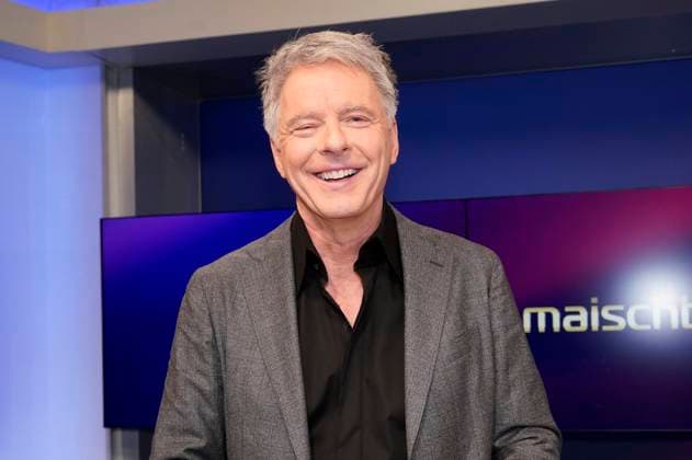 Jörg Pilawa on the ARD talk show maischberger in Studio Berlin Adlershof Berlin, 26 02 2025 Foto:xT.xBartillax xFuturexImagex maischberger2602_5231