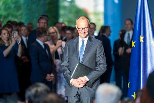 Federal Chancellor, Friedrich Merz handover of office, Federal Chancellery, Federal Chancellor, Friedrich Merz Berlin Berlin GER