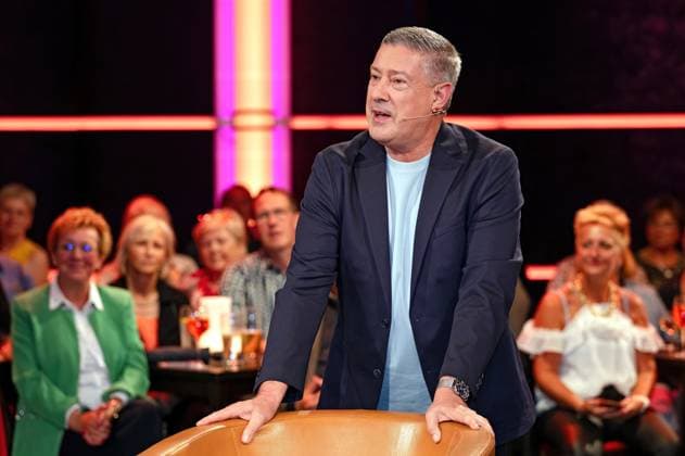MDR Riverboat presenter Joachim Llambi on the occasion of the recording of the MDR talk show Riverboat on 05 09 2025 at Mediacity Leipzig 20250905ADO0003