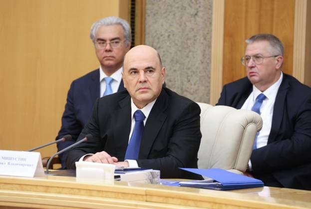 Belarus Eurasian Intergovernmental Council 9016554 30.09.2025 Russian Prime Minister Mikhail Mishustin attends a meeting of the Eurasian Economic Union Intergovernmental Council in Minsk, Belarus. Sputnik Minsk Belarus Copyright: xx