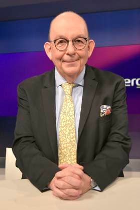 Denis Scheck on the ARD talk show maischberger in Studio Berlin Adlershof Berlin, 01 10 2025 Foto:xM.xBehrensx xFuturexImagex maischberger0101_5021