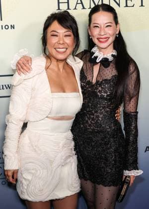 The Critics Choice Association s 4th Annual Celebration Of AAPI Cinema And Television BEVERLY HILLS, LOS ANGELES, CALIFORNIA, USA - NOVEMBER 14: Ali Ah and American actress, producer, and artist Lucy Liu arrive at The Critics Choice Association s 4th Annual Celebration Of AAPI (Asian American and Pacific Islander) Cinema And Television held at the Four Seasons Hotel Los Angeles At Beverly Hills on November 14, 2025 in Beverly Hills, Los Angeles, California, United States., Credit:Xavier Collin Avalon United States, California, Beverly Hills, Four Seasons Hotel Los Angeles At Beverly Hills Copyright: xXavierxCollinx xAvalonx 1052544543
