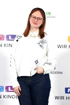 Johanna MUESSIGER, Müssiger, presenter, portrait, portrait, portrait, cropped single image, single subject, 30 RTL Spendenmarathon Wir helfen Kindern , television, 20 21 11 2025 in Huerth, Germany,