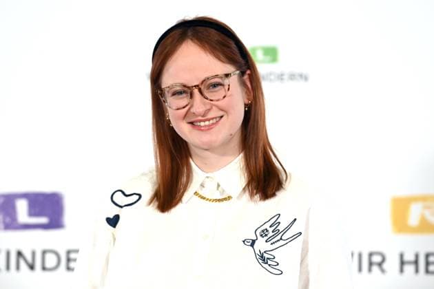 Johanna MUESSIGER, Müssiger, presenter, portrait, portrait, portrait, cropped single image, single subject, 30 RTL Spendenmarathon Wir helfen Kindern , television, 20 21 11 2025 in Huerth, Germany,