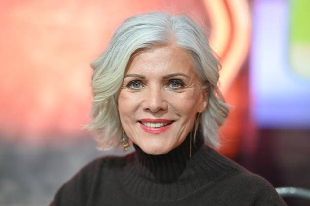Birgit SCHROWANGE, presenter, portrait, portrait, cropped single image, single subject, 30 RTL Spendenmarathon Wir helfen Kindern , television, 20 21 11 2025 in Huerth, Germany,
