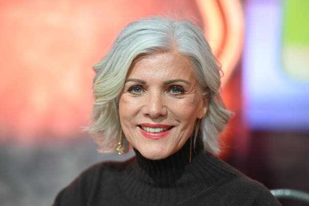 Birgit SCHROWANGE, presenter, portrait, portrait, cropped single image, single subject, 30 RTL Spendenmarathon Wir helfen Kindern , television, 20 21 11 2025 in Huerth, Germany,