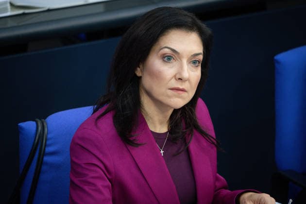 German Bundestag, 64th plenary session Katherina Reiche, Federal Minister for Economic Affairs and Energy during questioning of the Federal Government BMWE and BMV at the 64th session of the German Bundestag in Berlin, 18 03 2026 Berlin Berlin Germany