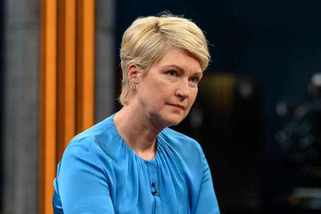 in the picture from l Manuela Schwesig, Minister President Mecklenburg-Vorpommern, SPD, GER, Berlin, Studio, guest of Caren Miosga, Polittalk, TV, format, recording, Das Erste, from Adlershof at Studio 20, topic How does the SPD want to regain trust, Ms. Schwesig 10 05 2026 Copyright: HMBxMedia UwexKoch