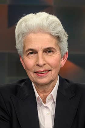 in the picture from l Marie Agnes Strack Zimmermann Member of the European Parliament, was First Mayor during the ESC in Düsseldorf, GER, Berlin, hart aber fair Polittalk, TV, format, with presenter Louis Klamroth, Das Erste, The topic More than music How political is the ESC 11 05 2026, Copyright: HMBxMedia UwexKoch