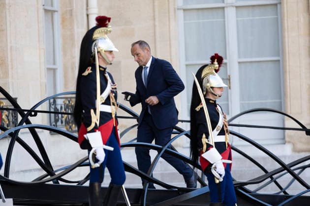 President Macron Welcomes Papua New Guinea PM Marape - Paris Emmanuel Bonne, the President’s diplomatic adviser, prior to a meeting between Emmanuel Macron, President of France, and James Marape, Prime Minister of Papua New Guinea, at the Élysée Palace in Paris, on 20 May 2026, as part of bilateral partnerships in the Indo-Pacific region in the fields of security and defence, the fight against illegal fishing, biodiversity and sustainable development. Photo by Jeremy Paoloni ABACAPRESS.COM Paris France Copyright: xPaolonixJeremy ABACAx