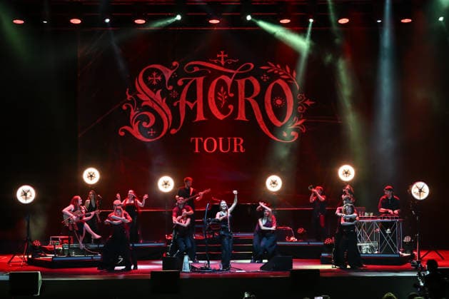 Music Concert - Serena Brancale - Sacro Tour Serena Brancale during the Sacro Tour 2026, at the Auditorium Parco della Musica, on June 13, 2026 in Rome, Italy. Rome Auditorium Parco della Musica Italy Copyright: xDomenicoxCippitellix xLiveMediax LPM_2520198