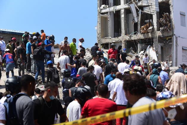 111 killed, 87 injured as magnitude 7.4 earthquake strikes Colombia CALI, COLOMBIA - AUGUST 10: Residents inspect damaged buildings after a magnitude 7.4 earthquake struck Colombia, killing at least 111 people and injuring 87 others, in Cali, Colombia, on August 10, 2026. According to authorities, around 1,500 properties have been affected across the country, while emergency crews continue search-and-rescue and damage-assessment operations. Edwin Rodriguez Pipicano Anadolu Cali Colombia. Editorial use only. Please get in touch for any other usage. Copyright: x2026xAnadoluxEdwinxRodriguezxPipicanox