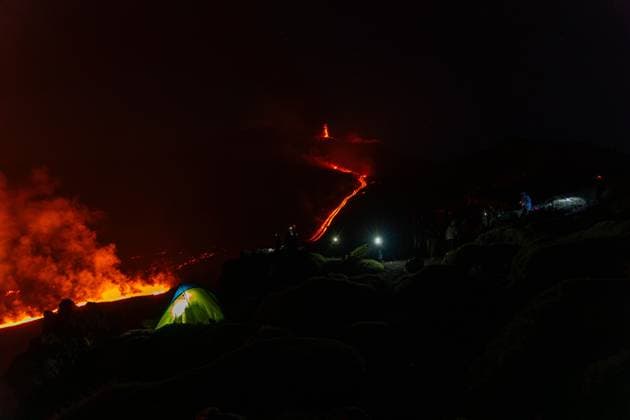 August 11, 2026, Catania, Italy: CATANIA, ITALY †AUGUST 11, 2026: A new eruptive vent has opened in the Valle del Bove on Mount Etna at an elevation of about 1,900 meters, amid renewed volcanic activity that has produced ash and disrupted air travel in eastern Sicily. Catania Airport, one of Italy s busiest airports, has faced repeated flight restrictions and cancellations in recent days because of volcanic ash, while the ash cloud has also affected flights to and from neighboring Malta. Catania Italy - ZUMAq101 20260811_zna_q101_131 Copyright: xTommasoxSfregolax